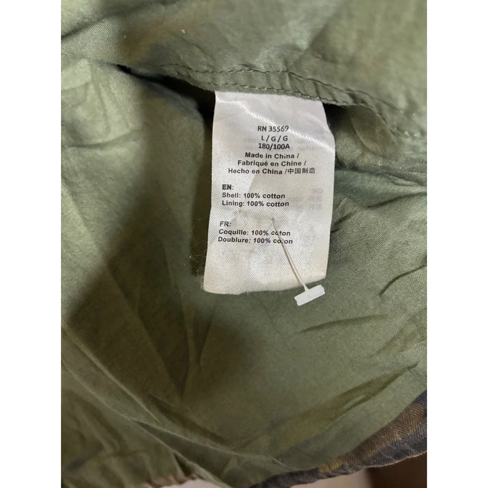 Alpha‎ Industries Mens M-65 Camo Field Jacket World Tour Dragon Embroidery Large